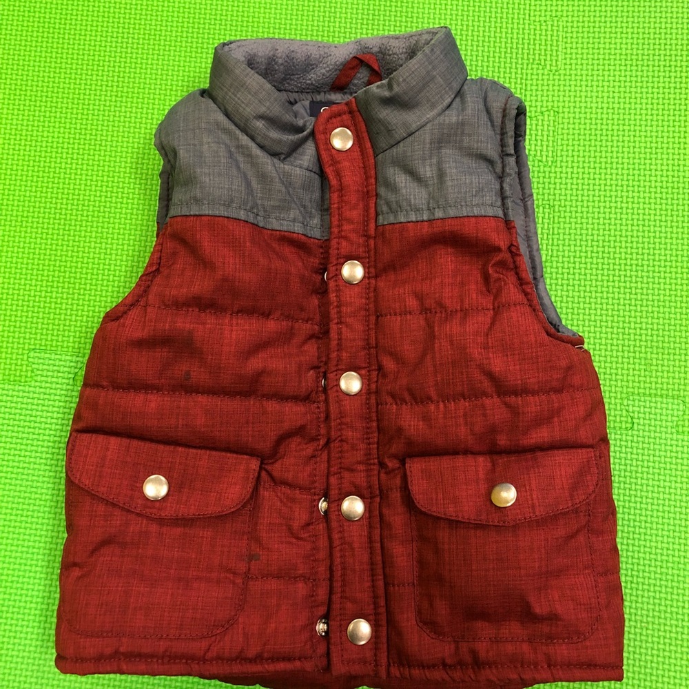 Puffy toddler vest